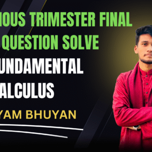 Fundamental Calculus Question Bank Solving (Nex-5252)